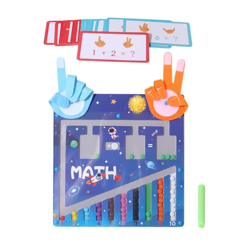 Mathematikspielzeug zum Zählen mit den Fingern, Lernmaterial, magnetisches Labyrinth, zum Zählen lernen, Werkzeuge für die frühe Bildung von Kindern im Vorschulalter Mathematikspielzeug zum Zählen mit den Fingern, Lernmaterial, magnetisches Labyrinth, zum Zählen lernen, Werkzeuge für die frühe Bildung von Kindern im Vorschulalter von Genérico