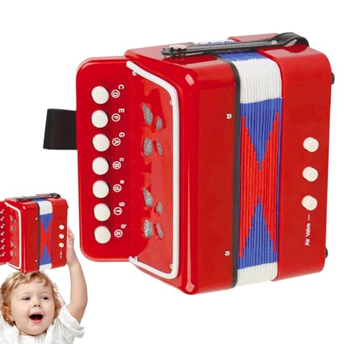 , Mini-Musikinstrument, für Kinder, tragbar, 7 Tasten, pädagogisches Musikspielzeug, Geburtstagsgeschenk , Mini-Musikinstrument, für Kinder, tragbar, 7 Tasten, pädagogisches Musikspielzeug, Geburtstagsgeschenk von Genérico