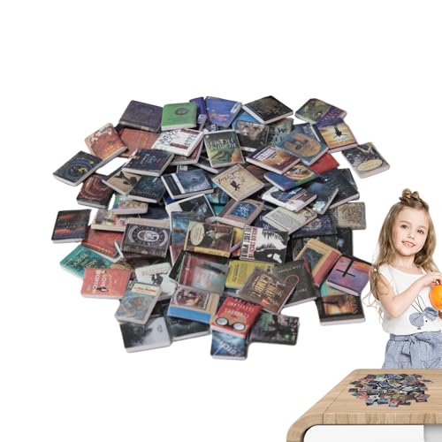 Miniatur-Puppenhaus-Bücher – Miniatur-Bücher von Puppenhäusern | Zubehör für Bücher zur Dekoration | Miniatur-Zubehör für Puppenhaus | kleine Bücher zum Dekorieren Miniatur-Puppenhaus-Bücher – Miniatur-Bücher von Puppenhäusern | Zubehör für Bücher zur Dekoration | Miniatur-Zubehör für Puppenhaus | kleine Bücher zum Dekorieren von Genérico