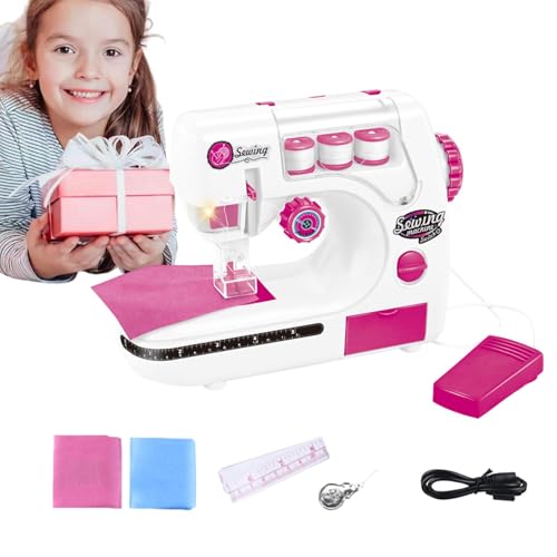 Nähmaschinenspielzeug für Kinder, Nähmaschine für Kinder, kleine Nähmaschine für Erwachsene und Kinder, tragbare Nähmaschine mit Akku, fantasievolle Spiele Nähmaschinenspielzeug für Kinder, Nähmaschine für Kinder, kleine Nähmaschine für Erwachsene und Kinder, tragbare Nähmaschine mit Akku, fantasievolle Spiele von Genérico