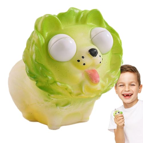 Parken die Augen drücken das Spielzeug, Tiere drücken das Spielzeug, Cabbage Dog Cartoon Spielzeug Zappel, Soft Mochi Funny Vel Pinch, für Erwachsene, Freunde, Kinder, Verwandte, von Genérico