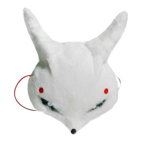 Pelzige Tiermaske, Cosplay-Kostüm für Plüschtiere, süßes Zubehör für weiße Cosplay-Kostüme, Karnevals-Maske, pelzige Tiermaske Pelzige Tiermaske, Cosplay-Kostüm für Plüschtiere, süßes Zubehör für weiße Cosplay-Kostüme, Karnevals-Maske, pelzige Tiermaske von Genérico