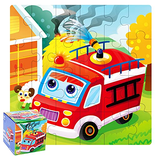 Puzzle, 24-teilig, für Kinder von 3 bis 5 Jahren, pädagogisches Spielzeug, Mini-Puzzle für Kinder (Bomber) von Genérico