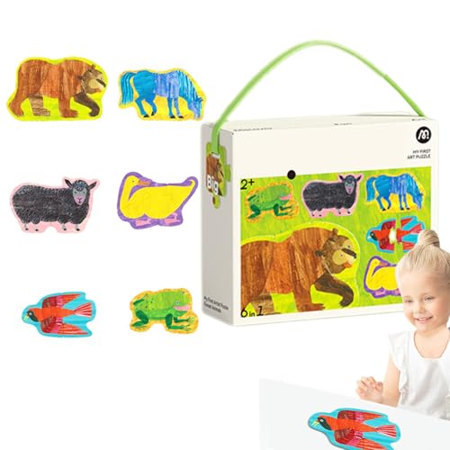 Puzzle für frühkindliche Früherziehung, Bausatz für frühes Lernen, pädagogische Aktivität für Kinder ab 2 Jahren Puzzle für frühkindliche Früherziehung, Bausatz für frühes Lernen, pädagogische Aktivität für Kinder ab 2 Jahren von Genérico