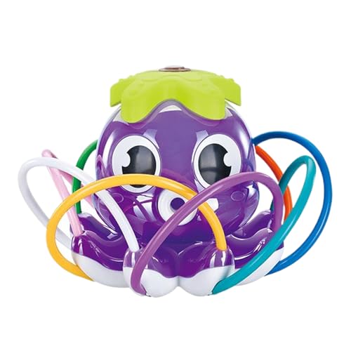 Rainbow Flower Spraftler - Pop-up-Wasserspielzeug, 45,7 cm, bunt, 6 Zonen zum Sprühen von Blütenblättern, einfache Konfiguration, Alternative zum Spritzen für Kleinkinder, Grillen im Rainbow Flower Spraftler - Pop-up-Wasserspielzeug, 45,7 cm, bunt, 6 Zonen zum Sprühen von Blütenblättern, einfache Konfiguration, Alternative zum Spritzen für Kleinkinder, Grillen im von Genérico