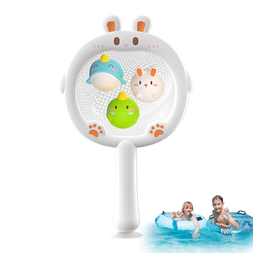 Schwimmendes Spielzeug für die Badewanne von Babys und Kleinkindern, schwimmendes Angelspielzeug für Badewanne mit LED-Licht, multifunktionales Set mit Fischernetz für Kinder, von Babys bis zu Schwimmendes Spielzeug für die Badewanne von Babys und Kleinkindern, schwimmendes Angelspielzeug für Badewanne mit LED-Licht, multifunktionales Set mit Fischernetz für Kinder, von Babys bis zu von Genérico