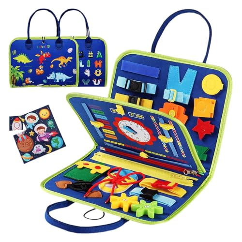 Sensorische Lernbücher – Toddlerr pädagogische Aktivitäts-Seiten, interaktives Stoffgeschichtenbuch | Roadtrip-Spiel, Entwicklung der Feinmotorik für Vorskult Sensorische Lernbücher – Toddlerr pädagogische Aktivitäts-Seiten, interaktives Stoffgeschichtenbuch | Roadtrip-Spiel, Entwicklung der Feinmotorik für Vorskult von Genérico