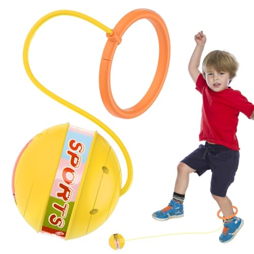 Skip Ball, Skip Ball, glitzerndes Spielzeug zum Sprunggelenk, Sportschaukelball, lustiger Ball, Fitness-Spielzeug, Seilspringspielzeug Skip Ball, Skip Ball, glitzerndes Spielzeug zum Sprunggelenk, Sportschaukelball, lustiger Ball, Fitness-Spielzeug, Seilspringspielzeug von Genérico