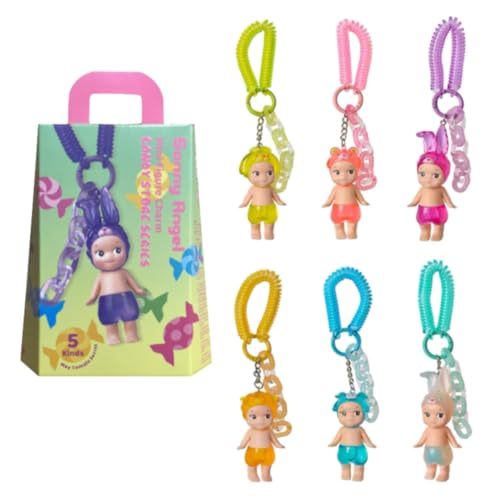 Sonny Angel Puppen, Dekoration, Tasche, Kollektion Candy Store, entzückende Figuren zur Dekoration Ihrer Tasche von Genérico