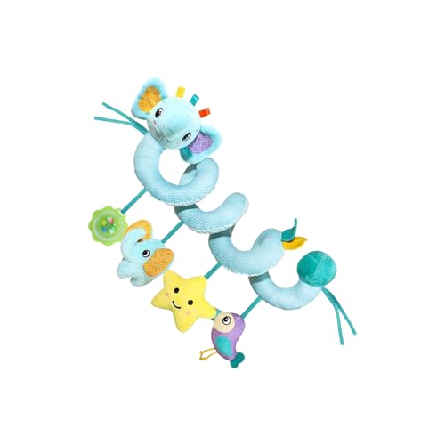 Spielzeug für Kinderautositz, Spielzeug für Kinderwagen, bunt, sensorischer Plüsch mit integrierter Glocke für Kinderwagen, Wiege, Schlafzimmer, Kinderzimmer, Reisen im Auto Spielzeug für Kinderautositz, Spielzeug für Kinderwagen, bunt, sensorischer Plüsch mit integrierter Glocke für Kinderwagen, Wiege, Schlafzimmer, Kinderzimmer, Reisen im Auto von Genérico