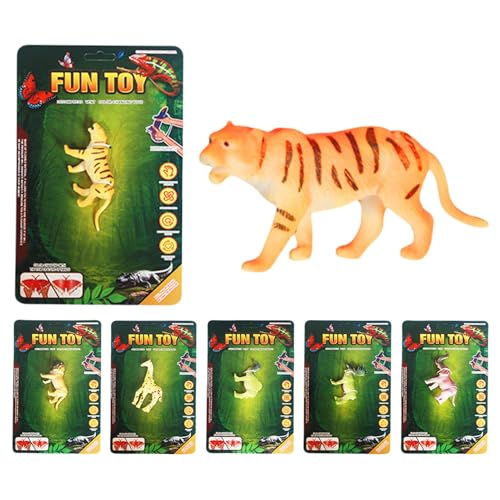 Spielzeug mit Farbwechsel, Set mit 6 Tieren, Spielzeug für Babys, Lernspiele für Kinder, für Klassenzimmer, Partys, Geburtstage, Weihnachten Spielzeug mit Farbwechsel, Set mit 6 Tieren, Spielzeug für Babys, Lernspiele für Kinder, für Klassenzimmer, Partys, Geburtstage, Weihnachten von Genérico