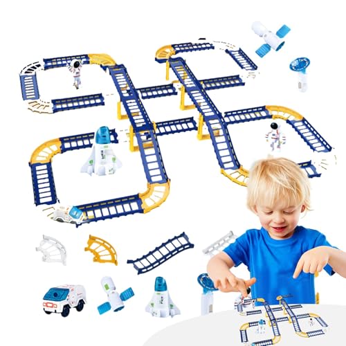 Spielzeugauto Rennstrecke, Spielzeugautos - Lernspiele Autos Spielzeug Rennstrecke - Space Universe Spielzeug für Kleinkinder, Trackspiel, M-Spielzeug von Genérico