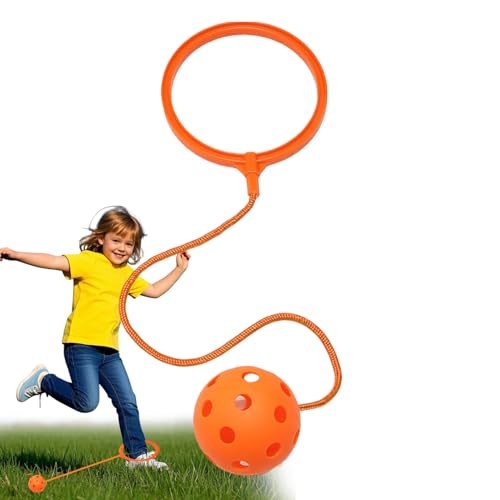 Springball, Sprungball für den Knöchel, drehbar, verschiedene Farben, weicher Sprungring mit einem Bein | Übung zum Auslassen der Koordination des Spielzeugs Fitness Sports Ball für Springball, Sprungball für den Knöchel, drehbar, verschiedene Farben, weicher Sprungring mit einem Bein | Übung zum Auslassen der Koordination des Spielzeugs Fitness Sports Ball für von Genérico