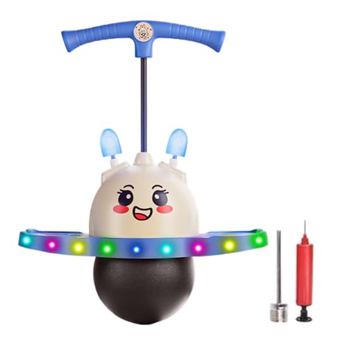 Sprungball | verstellbarer Sprungball mit Griff | Beleuchtungsspielzeug mit Hasenohren, individuelle Seillänge, lustiges Fitness-Set für Erwachsene, Sprungball | verstellbarer Sprungball mit Griff | Beleuchtungsspielzeug mit Hasenohren, individuelle Seillänge, lustiges Fitness-Set für Erwachsene, von Genérico