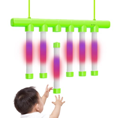 Verbessern Sie das Reflex Challenge Spiel – Stickfangen-Set | Catch All Drop Sticks | Hand-Auge-Koordinationsreaktions-Trainingsspielzeug | 3er-Set von Genérico