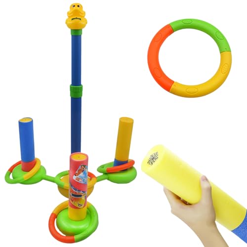 Wasserpistolen | Wasserspielzeug | Gartenspiele mit Wurfring, interaktive Aktivitäten für den Außenbereich, für Kinder, Mädchen und Erwachsene, Poolparty und Wasserpistolen | Wasserspielzeug | Gartenspiele mit Wurfring, interaktive Aktivitäten für den Außenbereich, für Kinder, Mädchen und Erwachsene, Poolparty und von Genérico