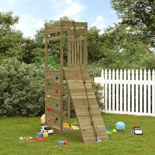 Wenjingqi-3156996 Spielplatz für den Außenbereich aus imprägniertem Kiefernholz von Genérico