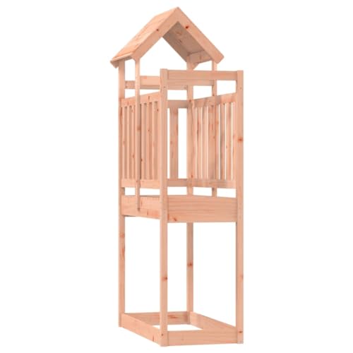 Wenjingqi-826584 Spielturm aus Massivholz, 52,5 x 110,5 x 214 cm von Genérico