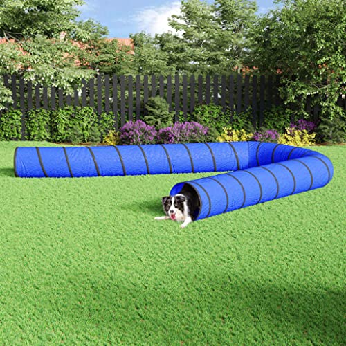 wenjingqi-172192 Tunnel für Hunde, Polyester, Blau, Ø 55 x 1000 cm, von Genérico