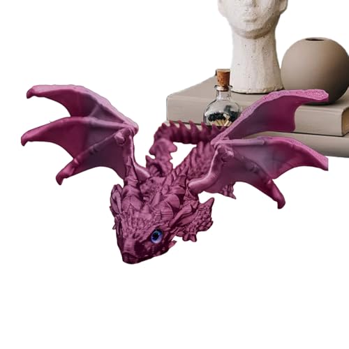 3D bedruckte Simulation Flying Dragon Ornaments – Dragon Toys | Home Desktop Display Dekoration, bewegliche Dichtungen Desk Fidget Spielzeug für Kinder, Erwachsene, Sammler 3D bedruckte Simulation Flying Dragon Ornaments – Dragon Toys | Home Desktop Display Dekoration, bewegliche Dichtungen Desk Fidget Spielzeug für Kinder, Erwachsene, Sammler von Générique