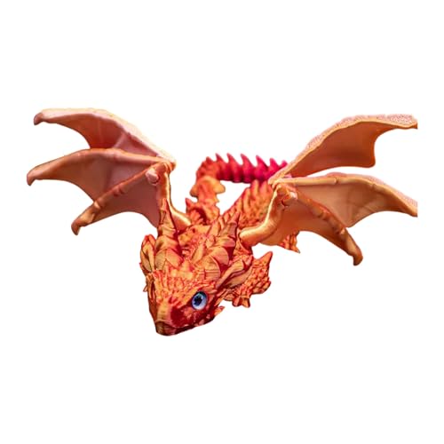 3D bedruckte Simulation Flying Dragon Ornaments – Dragon Toys | Home Desktop Display Dekoration, bewegliche Dichtungen Desk Fidget Spielzeug für Kinder, Erwachsene, Sammler 3D bedruckte Simulation Flying Dragon Ornaments – Dragon Toys | Home Desktop Display Dekoration, bewegliche Dichtungen Desk Fidget Spielzeug für Kinder, Erwachsene, Sammler von Générique