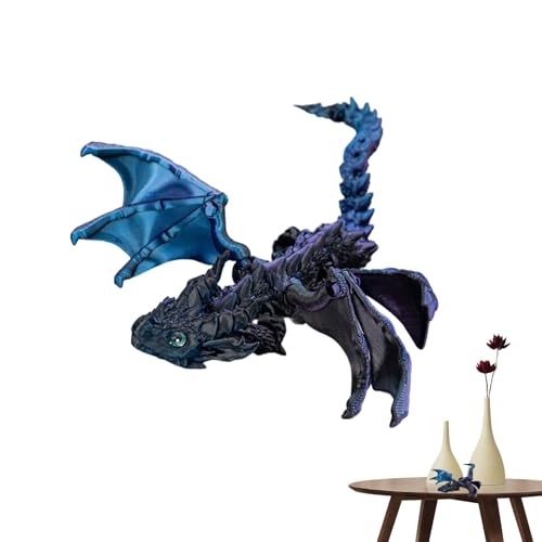 3D bedruckte Simulation Flying Dragon Ornaments – Dragon Toys | Home Desktop Display Dekoration, bewegliche Dichtungen Desk Fidget Spielzeug für Kinder, Erwachsene, Sammler 3D bedruckte Simulation Flying Dragon Ornaments – Dragon Toys | Home Desktop Display Dekoration, bewegliche Dichtungen Desk Fidget Spielzeug für Kinder, Erwachsene, Sammler von Générique