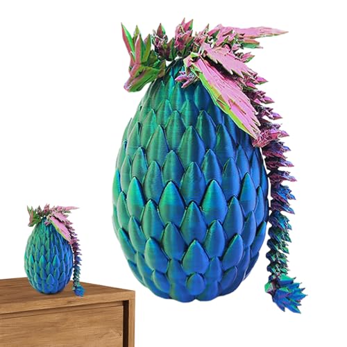 3D-gedrucktes Drachenei, 3D-Drachenei mit innen | -Fidget-Spielzeug – Drachenspielzeug, Sammelfiguren, Schreibtischspielzeug für Erwachsene und Erwachsene, Dekoration 3D-gedrucktes Drachenei, 3D-Drachenei mit innen | -Fidget-Spielzeug – Drachenspielzeug, Sammelfiguren, Schreibtischspielzeug für Erwachsene und Erwachsene, Dekoration von Générique