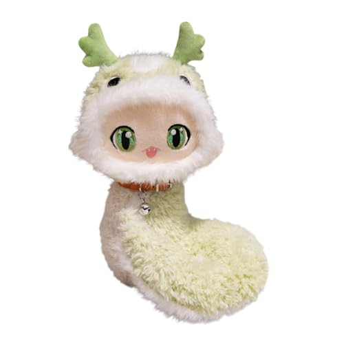 Adorable Year of the Snake Plush, Snake Year Stuffed Toy, 2025 Snake Plushie Maskottchen Plüschpuppe, 35 cm/13,78 Zoll, Plüsch-Spielzeug, Maskottchen, Schlange für neues Jahr von Générique