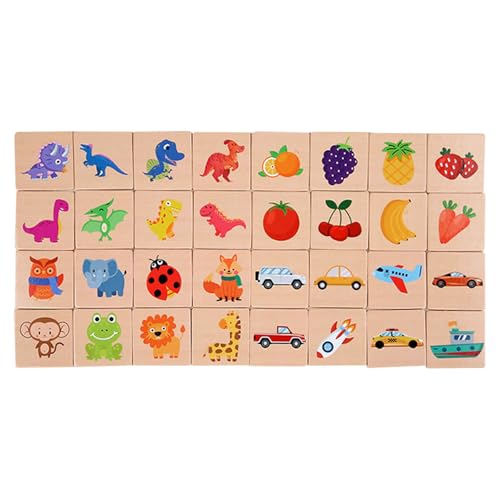 Assoziationsspiel – Holzpuzzle durch Schatten für – frühes Lernen durch Motiverkennung für Zuhause Reisen und Reisen mit Eltern-Kind-Interaktion Assoziationsspiel – Holzpuzzle durch Schatten für – frühes Lernen durch Motiverkennung für Zuhause Reisen und Reisen mit Eltern-Kind-Interaktion von Générique