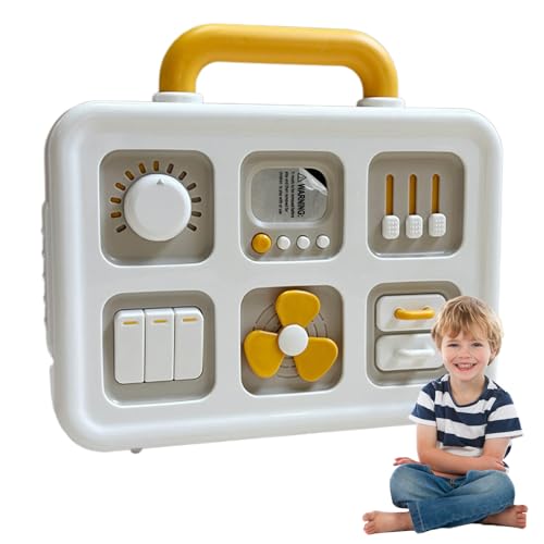 Baby Activity Board, Aktivitätsboard | Spielzeug Sensory Toys | Travel Educational Motor Skills Toys Kids Board für Kleinkinder, Alter 12 Monate Baby Activity Board, Aktivitätsboard | Spielzeug Sensory Toys | Travel Educational Motor Skills Toys Kids Board für Kleinkinder, Alter 12 Monate von Générique