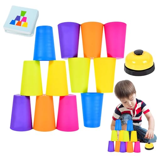 Baby Stapelbecher | Stapelbecher | Stapel Becher | Speed Stapel Training Spielzeug für Mädchen für | Stapelbecher | Tassenstapel | Spiel d Baby Stapelbecher | Stapelbecher | Stapel Becher | Speed Stapel Training Spielzeug für Mädchen für | Stapelbecher | Tassenstapel | Spiel d von Générique