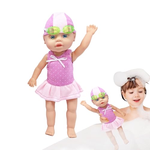 Babyschwimmer, wasserdicht, schwimmendes Spielzeug für Badewanne und Pool, batteriebetrieben, Geschenkidee für Geburtstag, Reisen, Mädchen, , für drinnen und draußen Babyschwimmer, wasserdicht, schwimmendes Spielzeug für Badewanne und Pool, batteriebetrieben, Geschenkidee für Geburtstag, Reisen, Mädchen, , für drinnen und draußen von Générique
