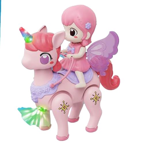 Babyspielzeug - Interaktives Spielzeug für sensorisches Lernen, leichtes Laufpferd mit Entwicklungsmerkmalen, Aktivitätsspielzeug für den Innenhahn, Babymädchen für Babyspielzeug - Interaktives Spielzeug für sensorisches Lernen, leichtes Laufpferd mit Entwicklungsmerkmalen, Aktivitätsspielzeug für den Innenhahn, Babymädchen für von Générique