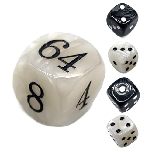 Backgammon Dice Set – Family Night Board Game Dice Combo mit Aufbewahrungsbeutel | Acryl Würfelfüllung für Strategiespiel, Partys, Camping, Reisen, Familiennächte Backgammon Dice Set – Family Night Board Game Dice Combo mit Aufbewahrungsbeutel | Acryl Würfelfüllung für Strategiespiel, Partys, Camping, Reisen, Familiennächte von Générique