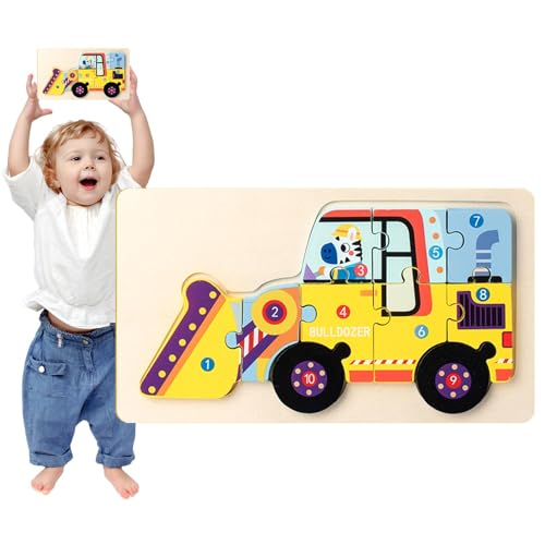Bagger Holzpuzzle, Feuerwehrauto-Puzzle, Cartoon-Holzbagger-Puzzles – tragbare Lernhilfe, frühes Erziehungszubehör für Kinderzimmer, Zuhause, l Bagger Holzpuzzle, Feuerwehrauto-Puzzle, Cartoon-Holzbagger-Puzzles – tragbare Lernhilfe, frühes Erziehungszubehör für Kinderzimmer, Zuhause, l von Générique