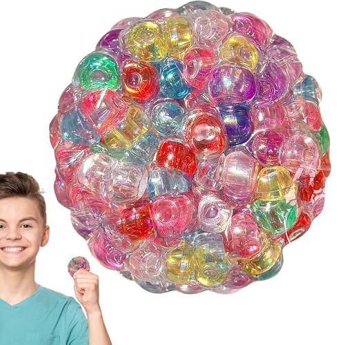 Ball Squeeze Toy, Lustiges Entspannungs-Spielzeug, 5,9 x 5,9 x 5,8 cm, tragbar, Soft Slow Rebound Ball, kreatives Entertainment-Gadget für Zuhause, Schule und Reisen von Générique