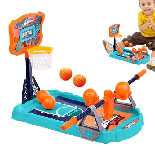 Basketball Board Game, Tabletop Basketball Hoop Toy, 17,32 x 14,57 x 10,63 Zoll, Interaktives Sportspiel, Fine Motor Entwicklung, kompaktes lustiges Design für Schreibtisch und Heimgebrauch von Générique