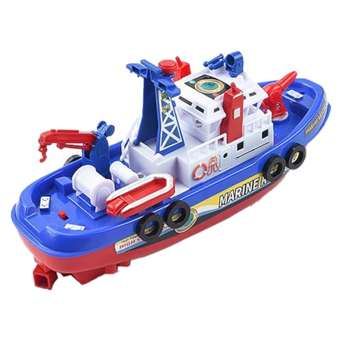Boote Spielzeug für Badewanne – Toddler Electric Toys Games Fire Boat, Schiffsbatterie für mit Licht und Musik, automatisches Wasserspray für Mädchen und Boote Spielzeug für Badewanne – Toddler Electric Toys Games Fire Boat, Schiffsbatterie für mit Licht und Musik, automatisches Wasserspray für Mädchen und von Générique