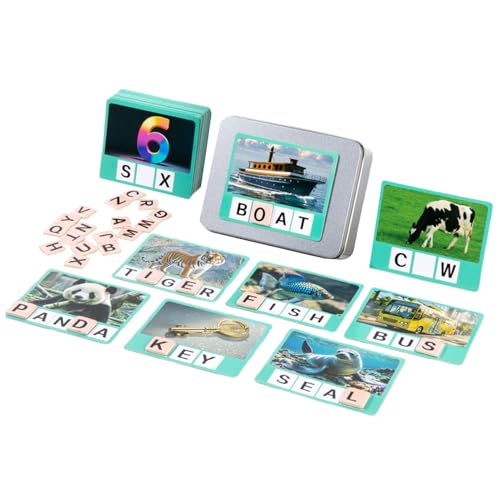 Briefkarten – Lernkarten für Babys, Rechtschreibung, Buchstaben, Puzzle, Holz, Feinmotorik, Kinderaktivitäten Briefkarten – Lernkarten für Babys, Rechtschreibung, Buchstaben, Puzzle, Holz, Feinmotorik, Kinderaktivitäten von Générique