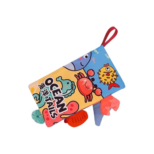 Bücher aus Stoff für Babys, Aktivitätenbuch | Tierschwanz-Design, Lernspielzeug und spielerisch für 0 bis 3 Jahre, Kinderwagen, Reise, Haus Bücher aus Stoff für Babys, Aktivitätenbuch | Tierschwanz-Design, Lernspielzeug und spielerisch für 0 bis 3 Jahre, Kinderwagen, Reise, Haus von Générique