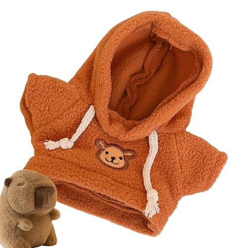 Build A Bear Clothes, Capybara Doll Shirt, Stuffed Animal Outfits, Cartoon Puppet Clothes Collectible Tiny Hoodie Clothes Capybara Stuffed Animal Shirt Cute Rag Doll Sweater For 7.87 To 9.84 Inches von Générique