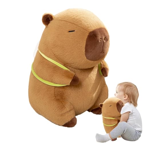 Capybara, niedliches Tierspielzeug, Stressabbau, weiche Plüschpuppe, Simulation Design, (28 cm bis 40 cm), perfekt für Kinder, und Mädchen, Present Giving von Générique