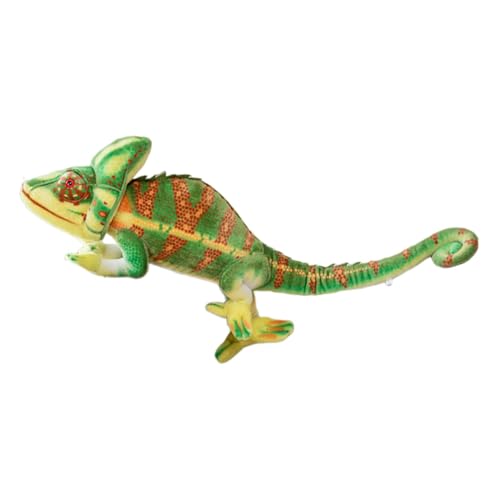 Chameleon Toy | Tier Plüschtier | Gefülltes Tier, Chameleon Stuffed Animal, 31,5 Zoll Chameleon Plüsch, 80 cm / 31,5 Zoll Cuddly Chameleon Stuffed Toy for Playtime & Bedroom Decoration, Birthday von Générique