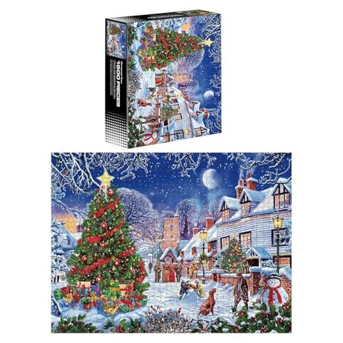 Christmas Puzzle for Home, Family Christmas Puzzle, Large Christmas Puzzle, Holiday Jigsaw Puzzle, Christmas Puzzle for Adults, Christmas Themed Puzzle, Puzzle for Family Gathering von Générique