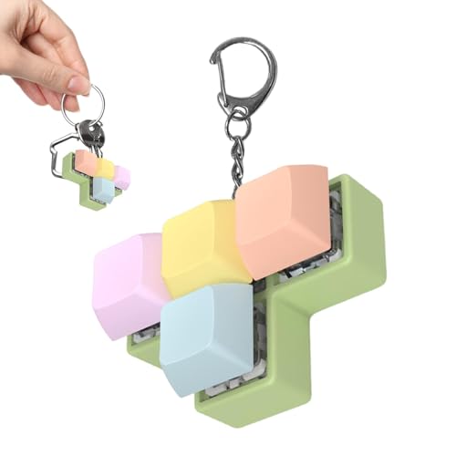 Clicker-Spielzeug, Keyboard-Schlüsselanhänger, beleuchteter Baumtester, 4 Tasten | sensorisches Spielzeug, Schlüsselanhänger, Baumtester, entspannendes -Fingerspielzeug, Fingerspielzeug Clicker-Spielzeug, Keyboard-Schlüsselanhänger, beleuchteter Baumtester, 4 Tasten | sensorisches Spielzeug, Schlüsselanhänger, Baumtester, entspannendes -Fingerspielzeug, Fingerspielzeug von Générique