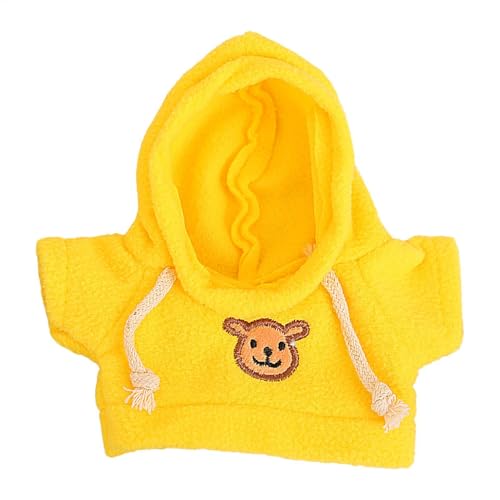 Clothes for Stuffed Animals, Bear Hoodie, Sweater, Collectible Plush Capybara Doll Kostüm Sweater Bear Doll Outfits Zubehör, Kostüm-Zubehör, 7,87 bis 9,84 Zoll Größe Puppen von Générique