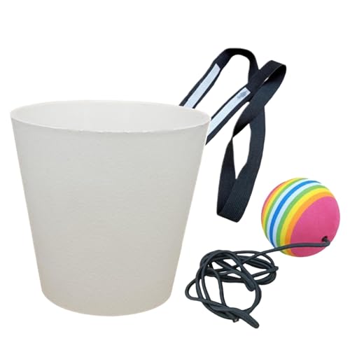 Cup and Ball Game, Catch a Ball in a Cup Game, Hand-Eye Koordination Game, Outdoor Party Game, Educational Cup and Ball Game, Homeschooling Hand-Eye Koordination Game, Ball in Cup Game für Kinder von Générique