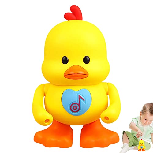 Dancing Duck Toy Musik Duck Toy Light Up Baby Lernspielzeug Lernspielzeug Dancing Toy für Baby Musik Spielzeug Kinder Lernspielzeug Licht Up Dancing Toy 1-jähriges Baby Spielzeug von Générique