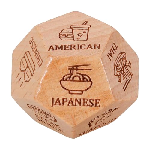 Decision Dice – Datum Night Dice | Paar Dice | Paar Dating Dice | Decider Dice Geschenk für Food Lovers | Süße Muster Dinner-Decider Dice für Halloween, Geburtstag, Weihnachten & Valentinstag Decision Dice – Datum Night Dice | Paar Dice | Paar Dating Dice | Decider Dice Geschenk für Food Lovers | Süße Muster Dinner-Decider Dice für Halloween, Geburtstag, Weihnachten & Valentinstag von Générique