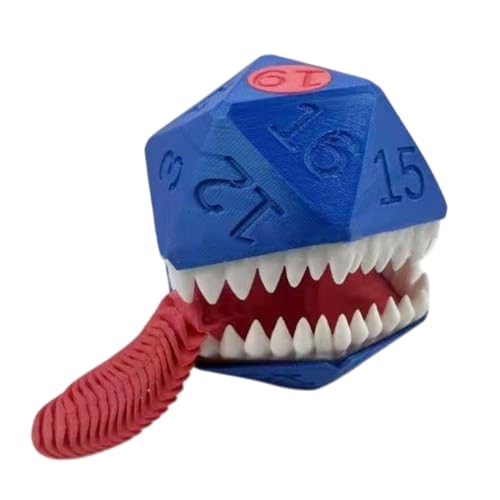 Dice Rolling Tower, Big Zunge Dice Roller, Fun Tabletop Game Prop, Sturdy RPG Zubehör für Eye-Catching Gadget, für Erwachsene, Kinder und Arbeitsplatz Entertainment Dice Rolling Tower, Big Zunge Dice Roller, Fun Tabletop Game Prop, Sturdy RPG Zubehör für Eye-Catching Gadget, für Erwachsene, Kinder und Arbeitsplatz Entertainment von Générique
